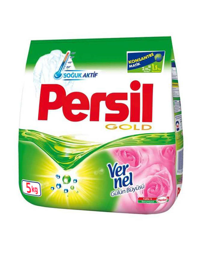 Persil پودر ماشین لباس شویی Gold با رایحه رز 5 کیلوگرمی