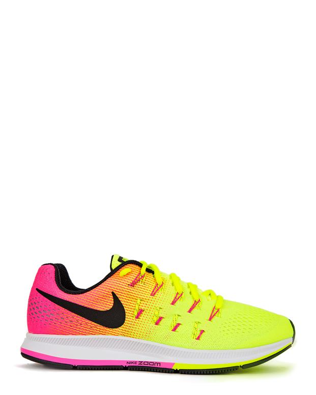 کفش رانینگ مردانه صورتی سبز Nike AIR ZOOM PEGASUS 33