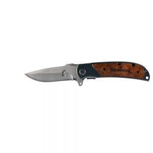 1 چاقو شکاری تاشو استیل Browning