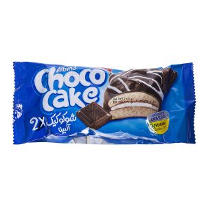 کیک شوکو روکشدار دو قلو 40 گرمی شیرینعسل