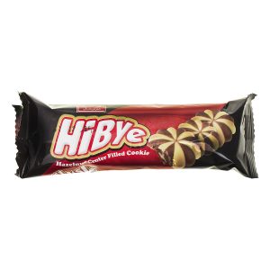 بیسکویت مغزدار دو رنگ هایبای 57 گرمی شیرینعسل