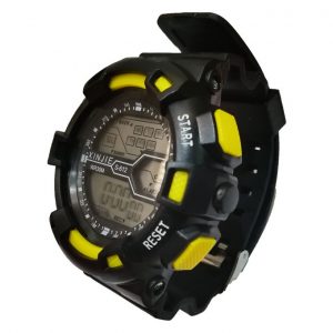 1 ساعت مردانه دیجیتال مدل X-Watch – زرد