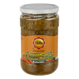 2 ترشی هفت بیجار (مخلوط ریز) 660 گرمی بهروز