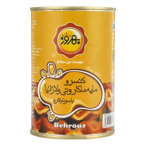 کنسرو مایه ‌ماکارونی و لازانیا 415 گرمی بهروز