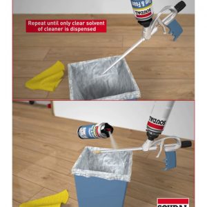 2 پاک کننده فوم تفنگی سودال Soudal