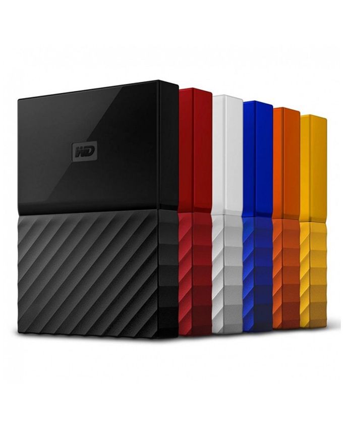 Western Digital هارددیسک اکسترنال وسترن دیجیتال مدل My Passport WDBYFT0040B ظرفیت 4 ترابایت