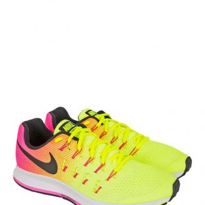 2 کفش رانینگ مردانه صورتی سبز Nike AIR ZOOM PEGASUS 33