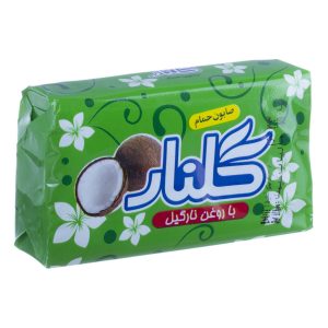 صابون حمام سبز 130 گرمی گلنار