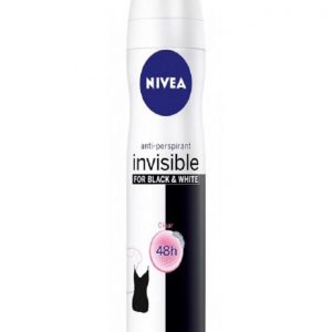 اسپری زنانه Clear Invisible for Black and White 200ml برند Nivea