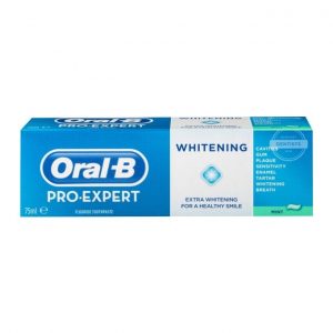 خمیردندان سفید کننده Pro-Expert Whitening 75ml برند Oral-B
