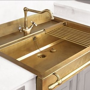 سینک ظرفشویی برنجی