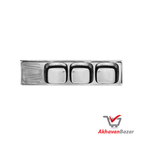 سینک ظرفشویی روکار اخوان کد s13