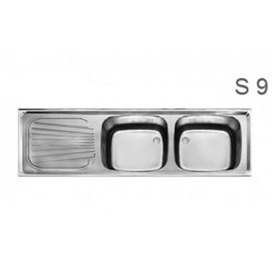 سینک ظرفشویی روکار اخوان کد s9