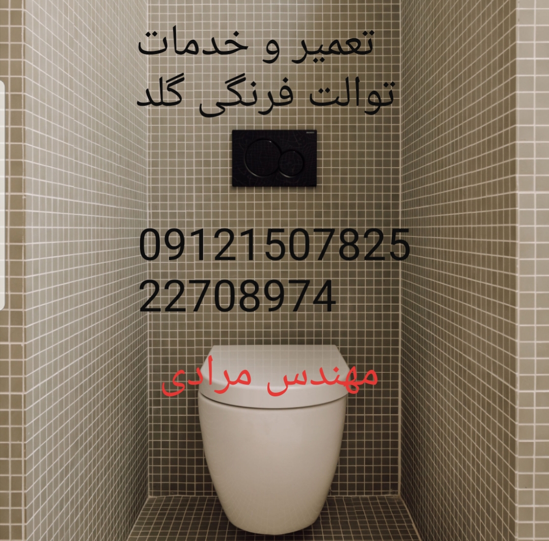 فروش_خدمات و تعمیر توالت فرنگی گلد gold 09121507825