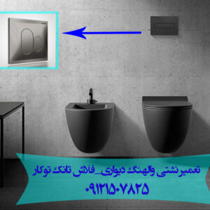 تعمیر نشتی والهنگ دیواری_فلاش تانک توکار 09121507825
