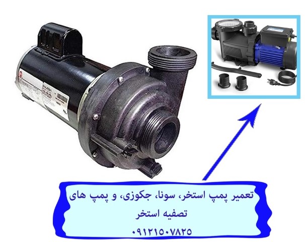 تعمیر پمپ استخر، سونا، جکوزی، و پمپ های تصفیه استخر 22708974