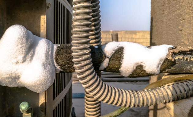 رفع مشکل یخ زدن لوله های کولر گازی-09121507825