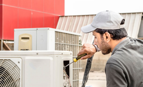 تعمیر داغ شدن کمپرسور کولر گازی-09121507825