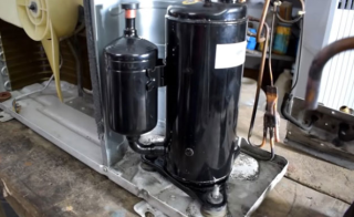 علت داغ شدن کمپرسور کولر گازی-09121507825