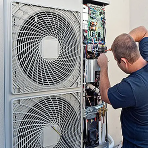 تعمیر خرابی و ایراد ورودی آب گرم داکت اسپلیت-09121507825