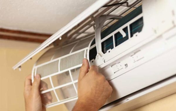 تعمیر و رفع گرفتگی فیلتر هوا در کولر گازی-09121507825