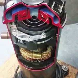 تعمیر نیم سوز شدن موتور فن یا کمپرسور-09121507825