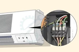 تعمیر و رفع مشکل برق و سیم کشی کولر گازی اینورتر-09121507825