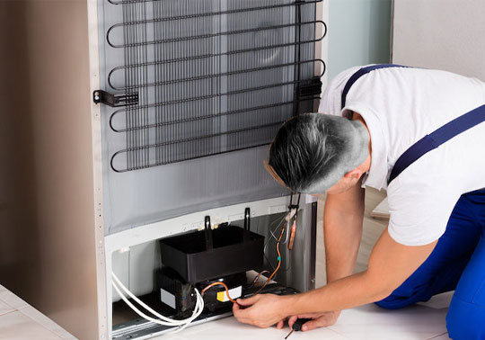 تعمیر موتور یخچال فریزر در محل-09121507825