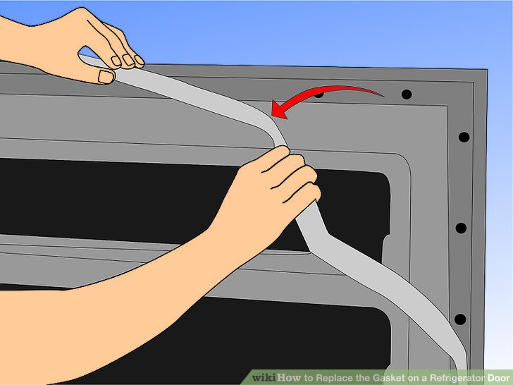 تعویض لاستیک دور درب یخچال-09121507825