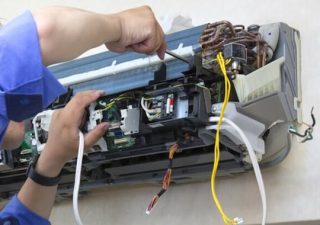 تعمیر نوسان برق ورودی کولر گازی-09121507825