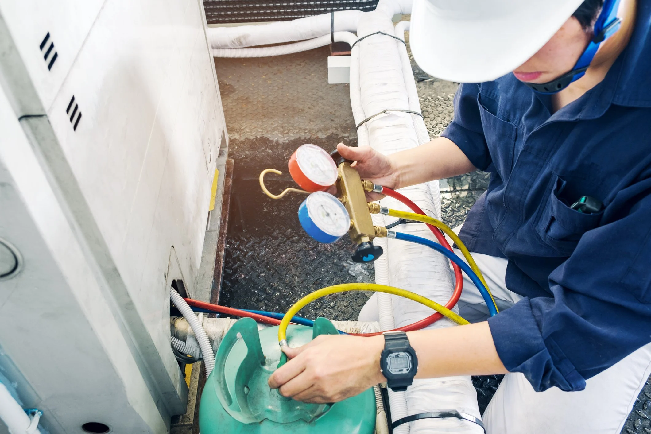تعمیر تاسیسات سرمایشی و گرمایشی و هومه-09121507825