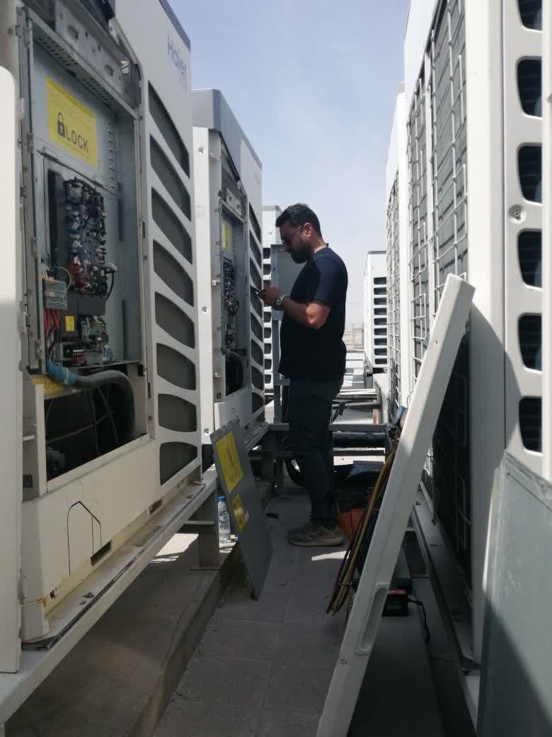 تعمیر VRF در محل با گرانتی معتبر-09121507825