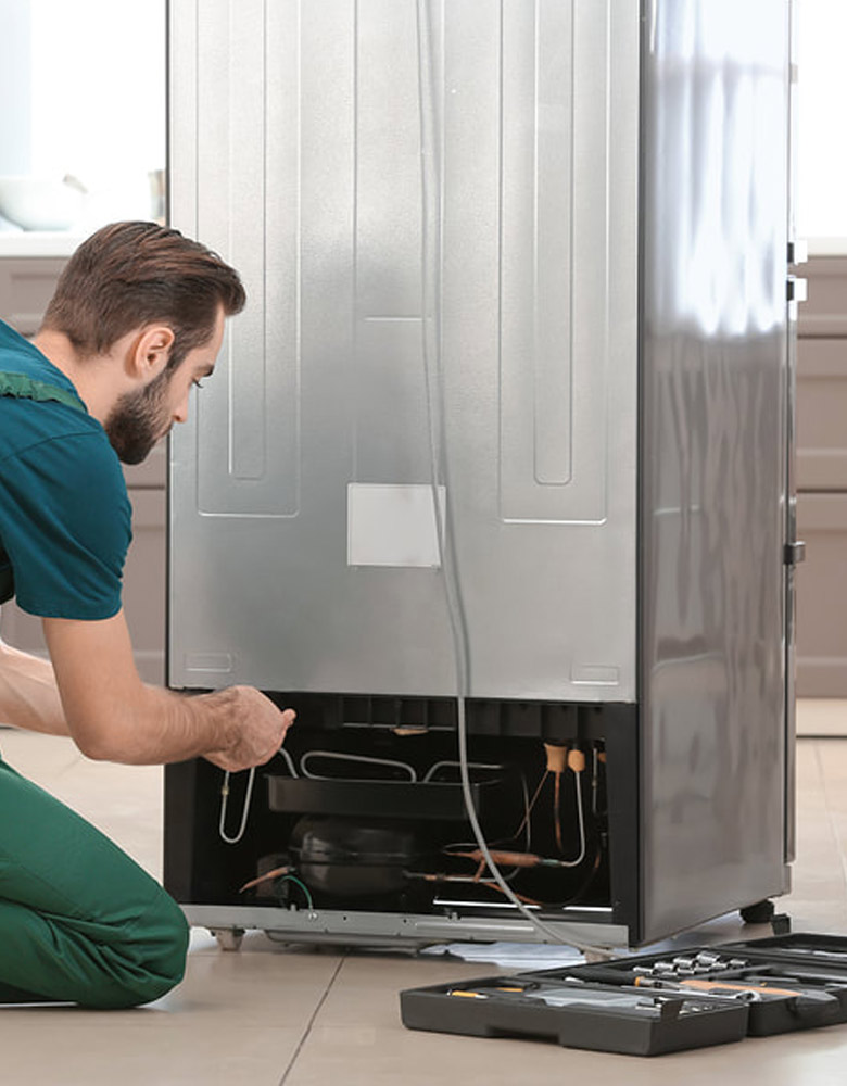 تعمیر خنک نکردن یخچال فریزر-09121507825
