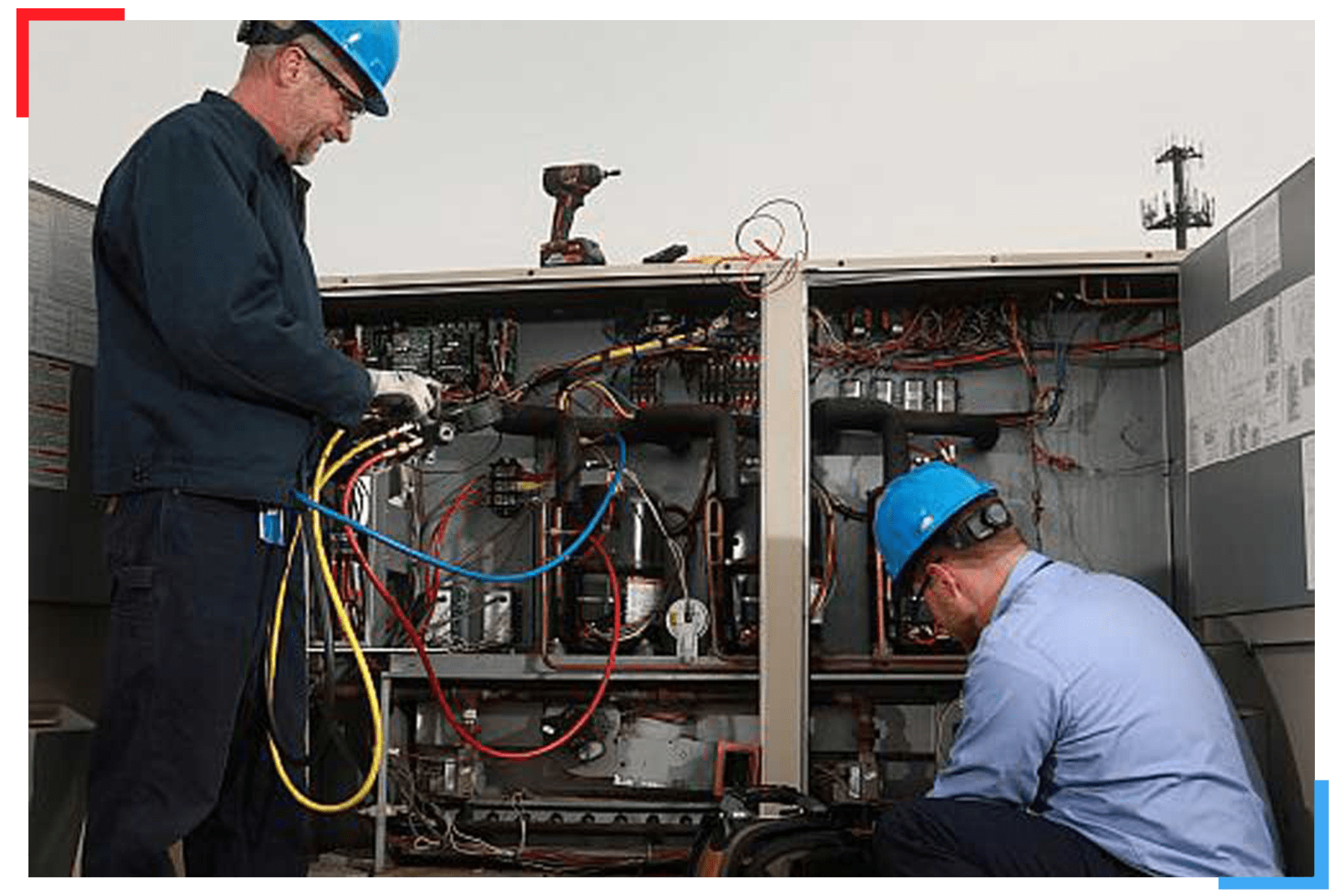 سرویس و تعمیر کولر گازی دستگاه VRF فوری-09121507825