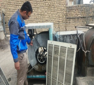 تعمیر و تعویض تسمه کولرآبی-09121507825