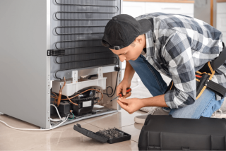 تعمیر اختلال در عملکرد ترموستات یخچال فریزر- 09121507825