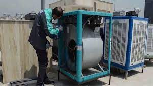 تعویض پوشال کولر آبی برفاب مدل ۳۵۰۰-تضمینی- 09121507825