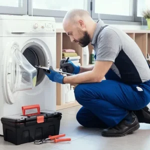 تعمیر مشکل برق داشتن بدنه لباسشویی-09121507825