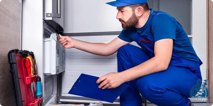 چرا یخچال اتوماتیک کار نمیکند؟ 09121507825